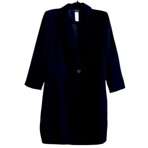Mark. Women's Dress Suit Style Large Black Collar Tailored Lined Career Wear